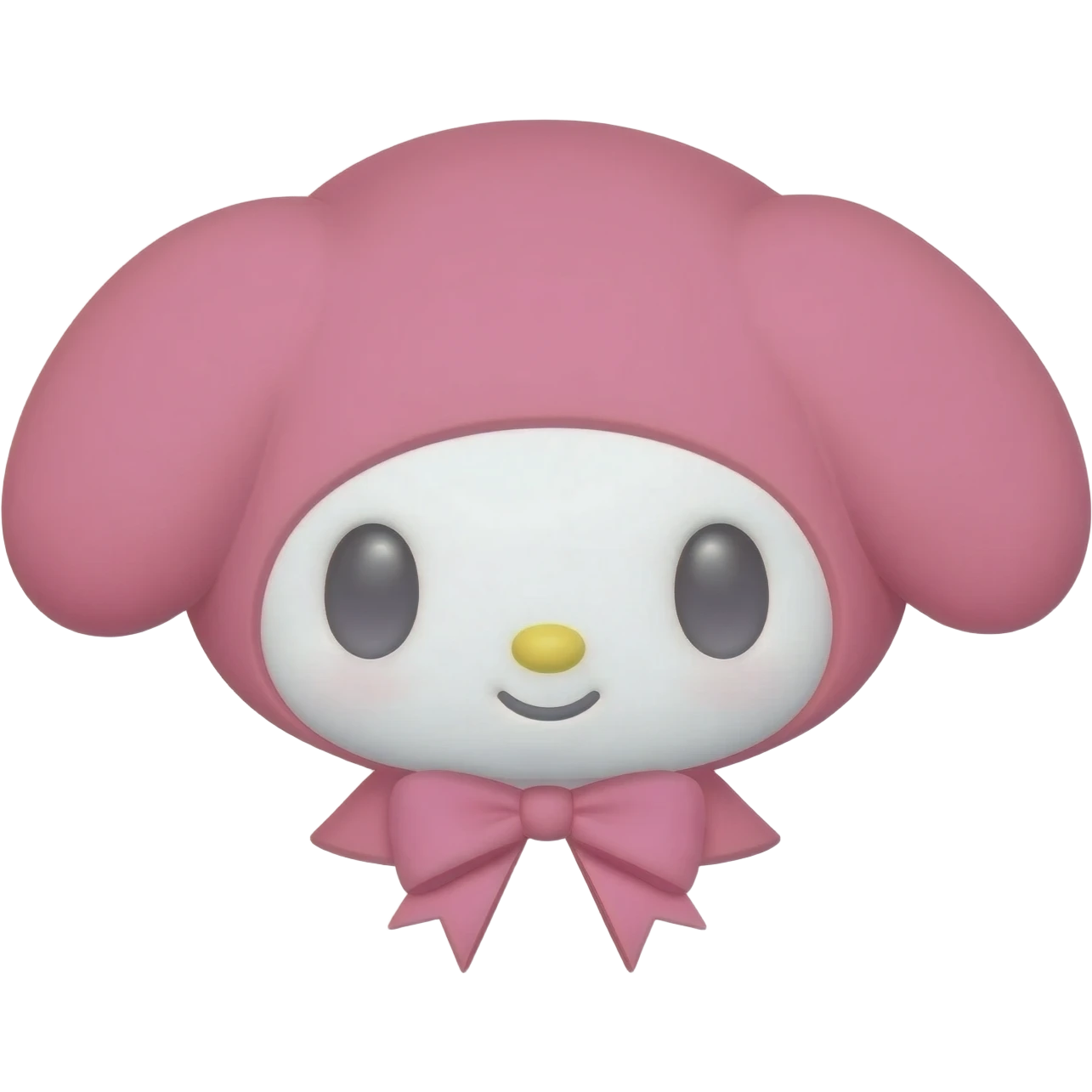 Hazme un emoji de My melody de sanrio que pueda copiar y pegar para una historia de ig emoji