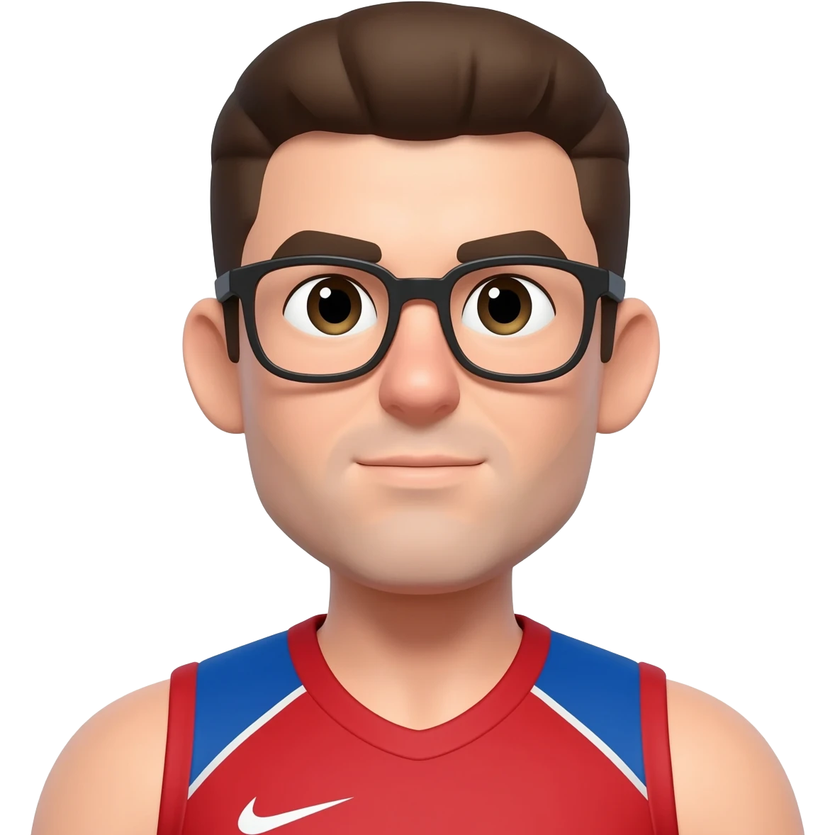 sportsman in glasses emoji