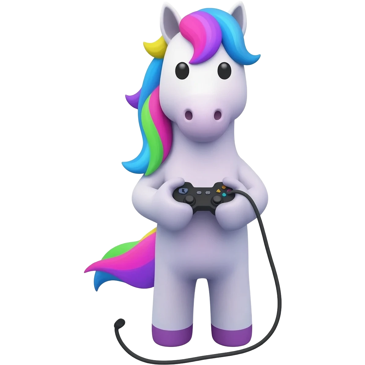 gaming unicorn emoji