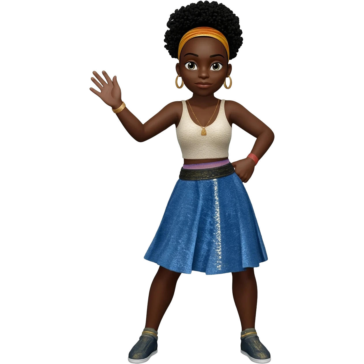 Gonemili Grace che balla emoji