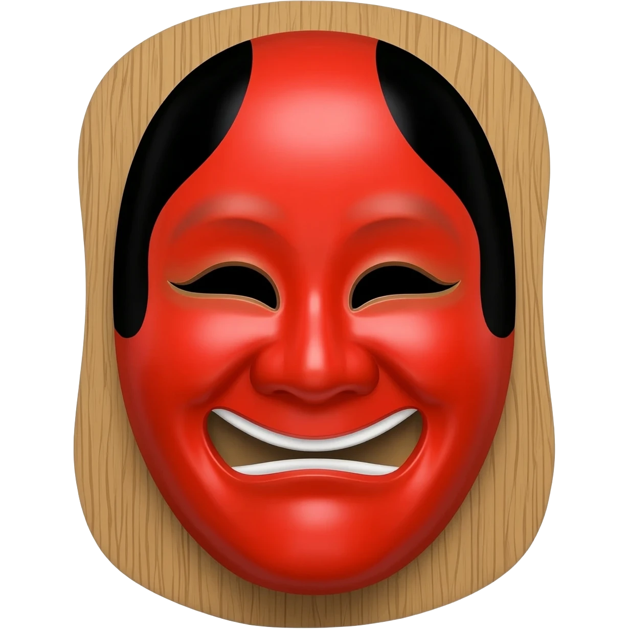 Hyottoko mask emoji