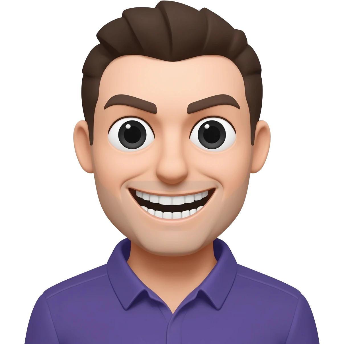 Generate a scary smile emoji