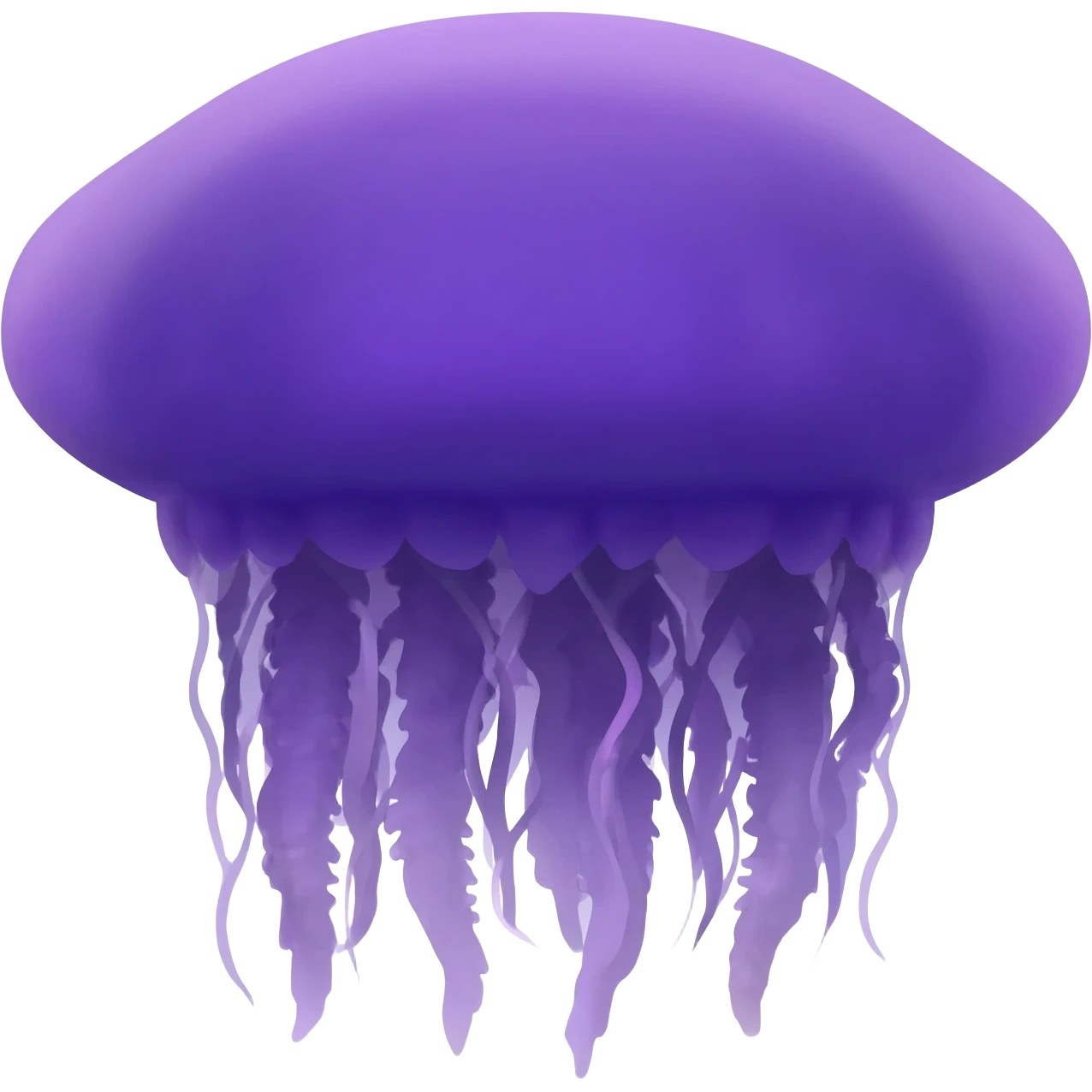 dark purple jellyfly emoji