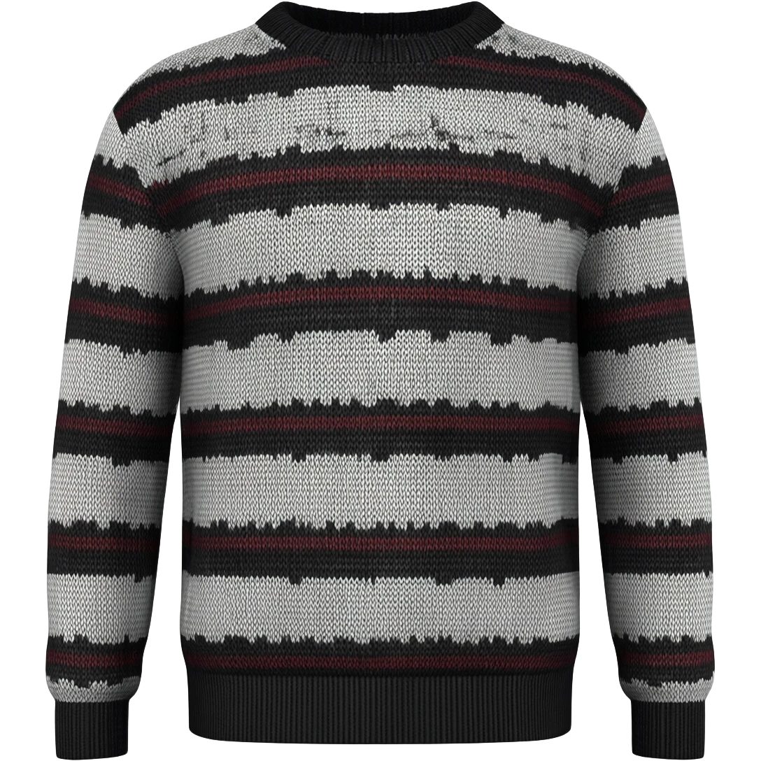 Still life, render, isolated, whimigoth pattern print sweater emoji