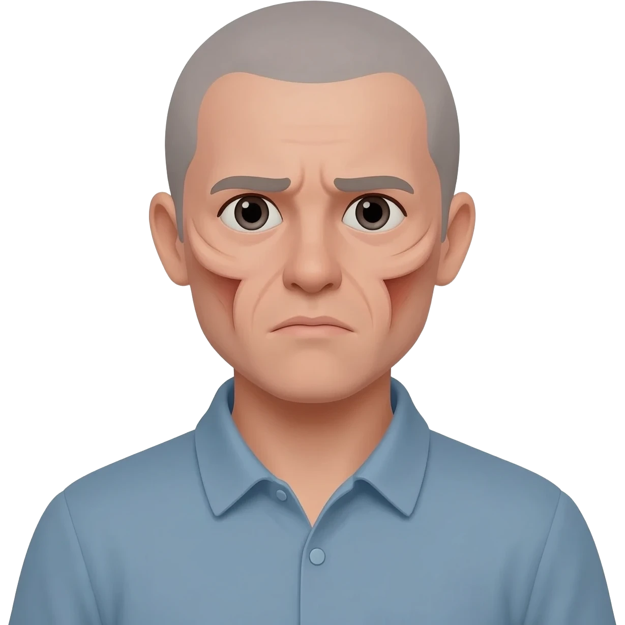 A person who has neurological disorder ASL (amyotrophic lateral sclerosis) for visuals for project emoji