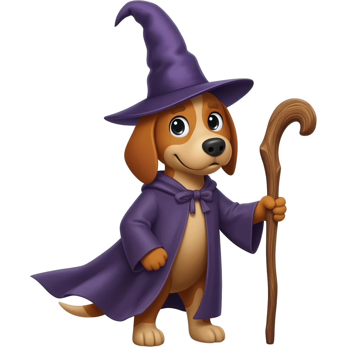 Dog wizard emoji