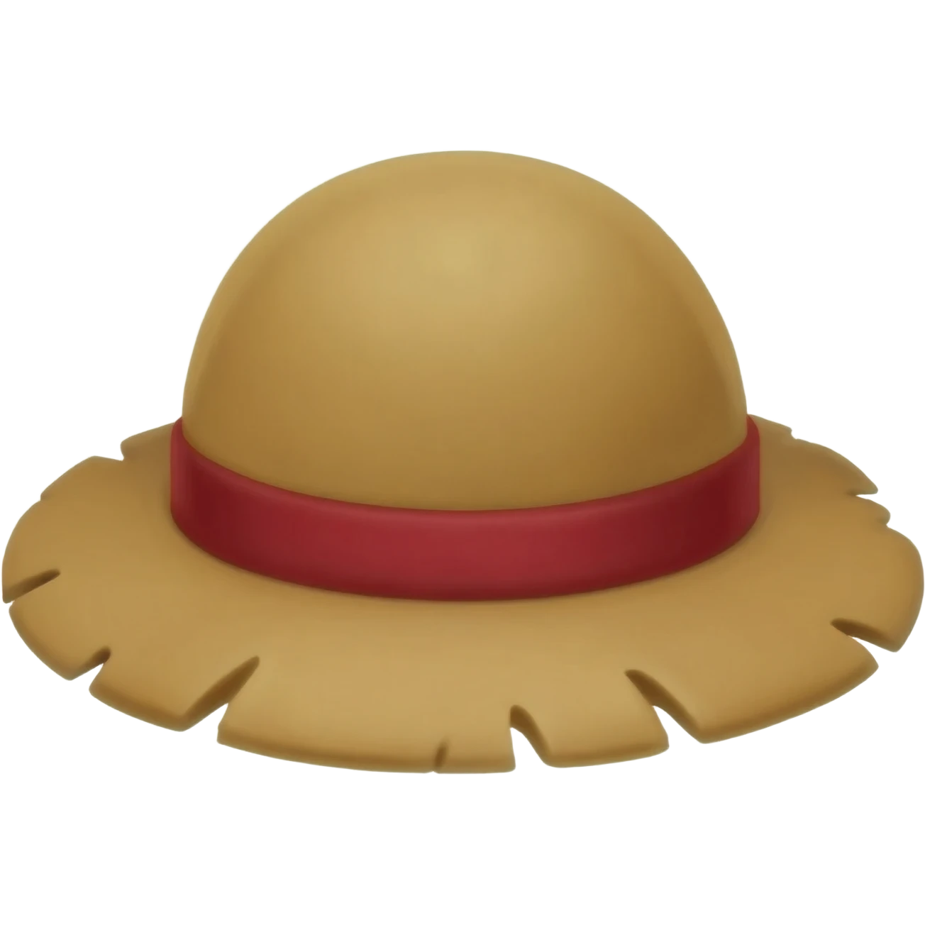 Je veux le chapeaux de paille de luffy emoji