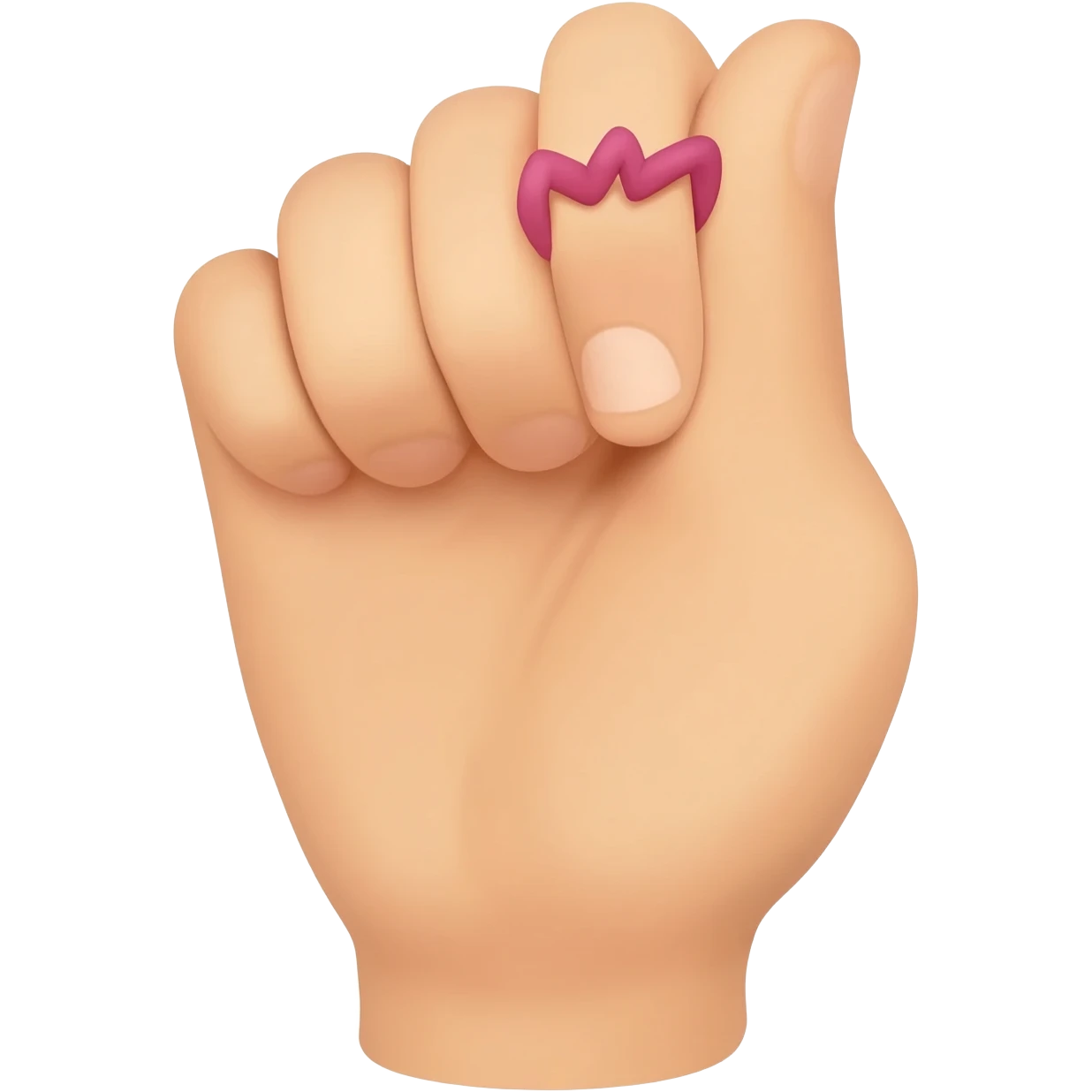 Pinky promise emoji