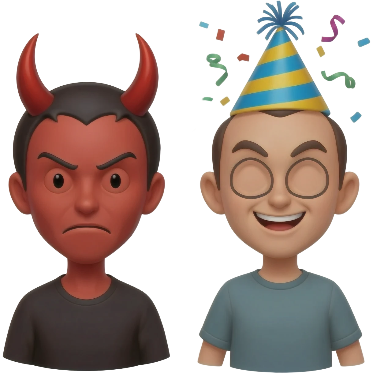 Make an 👿 to 🥳 make make emoji