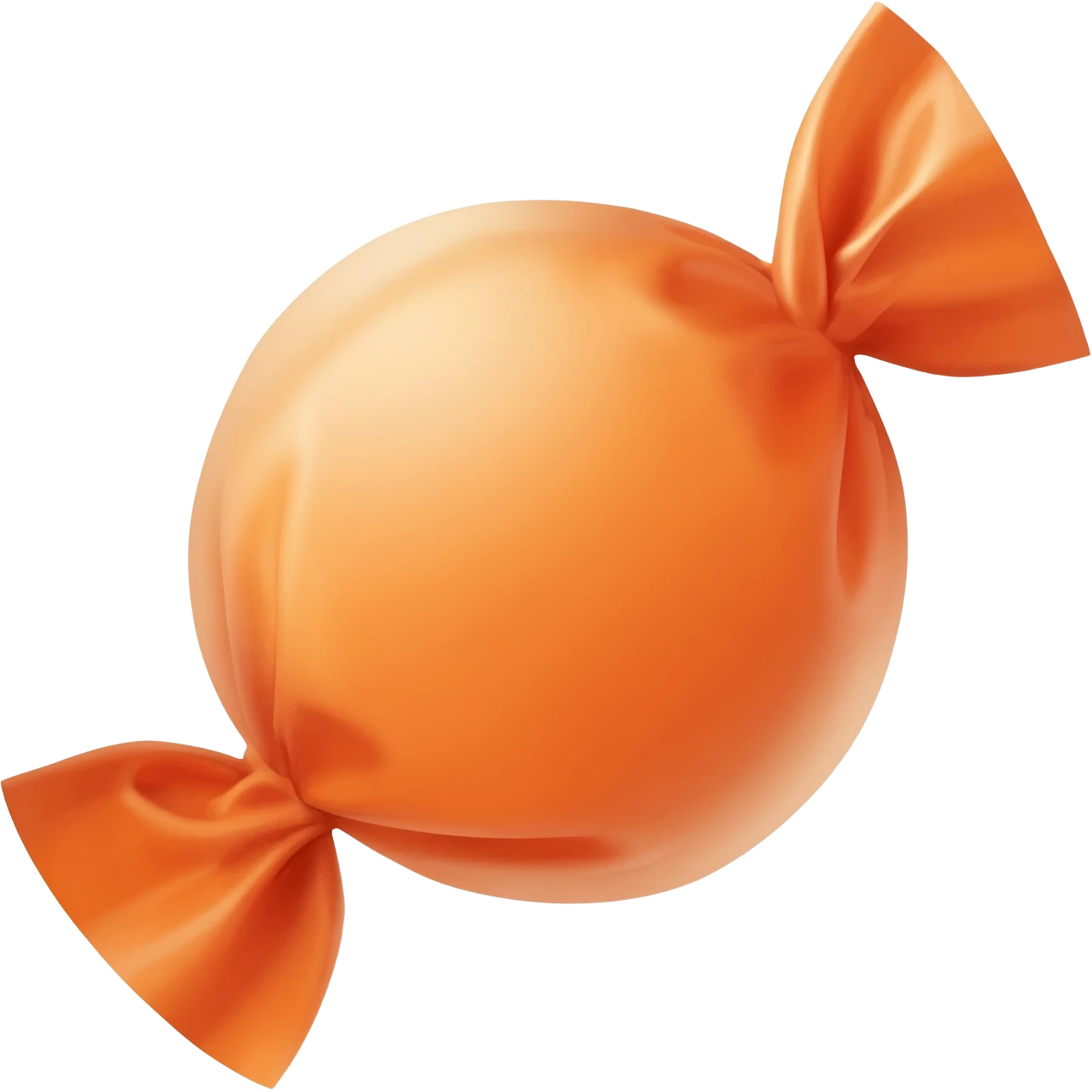 hard candy round wrapped in paper emoji