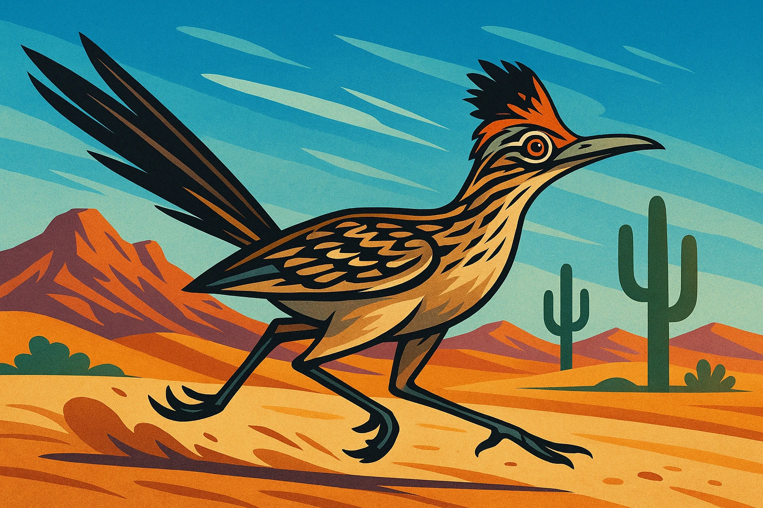 Roadrunner emoji