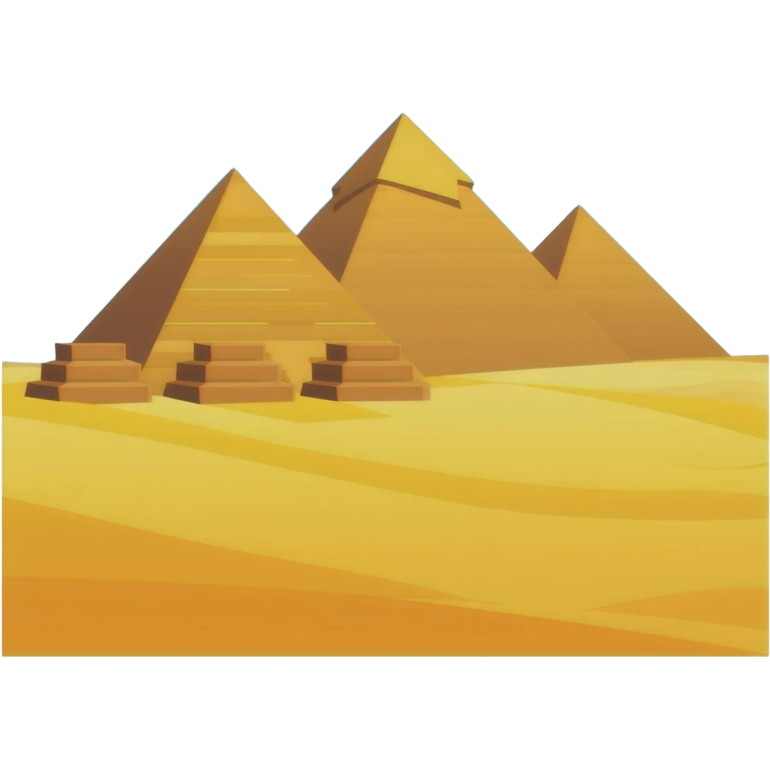 Pyramids of Giza emoji