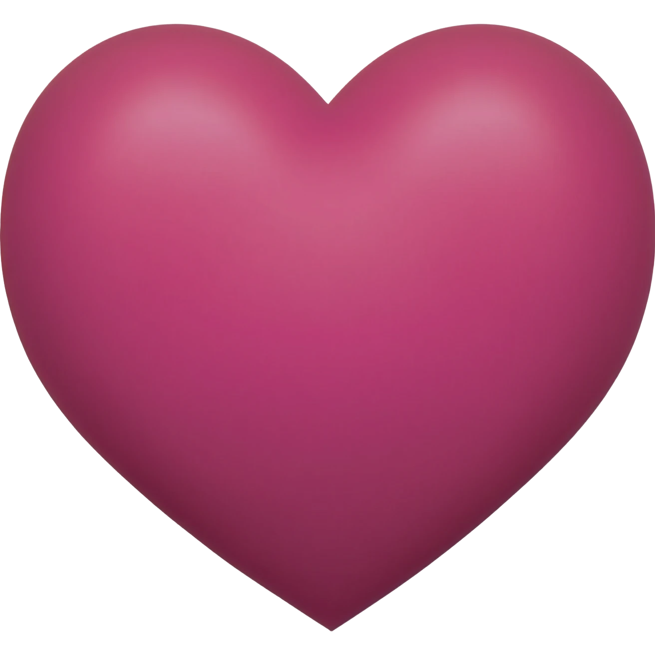 Dark pink heart emoji