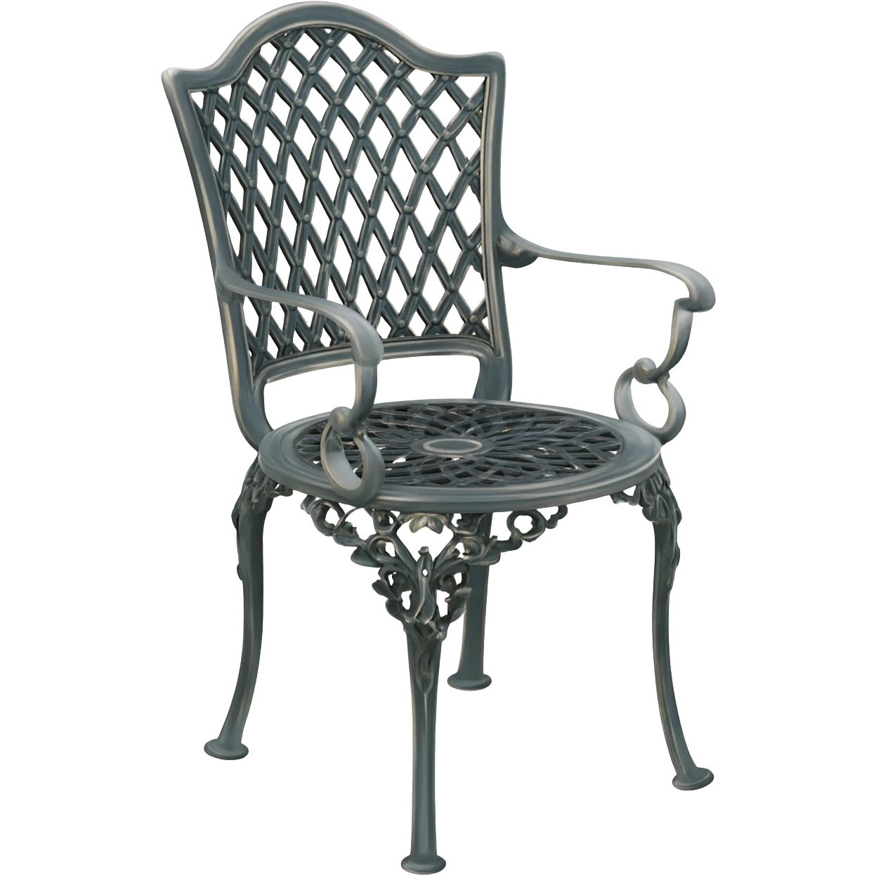 Chaise de jardin, style chaise en métale emoji