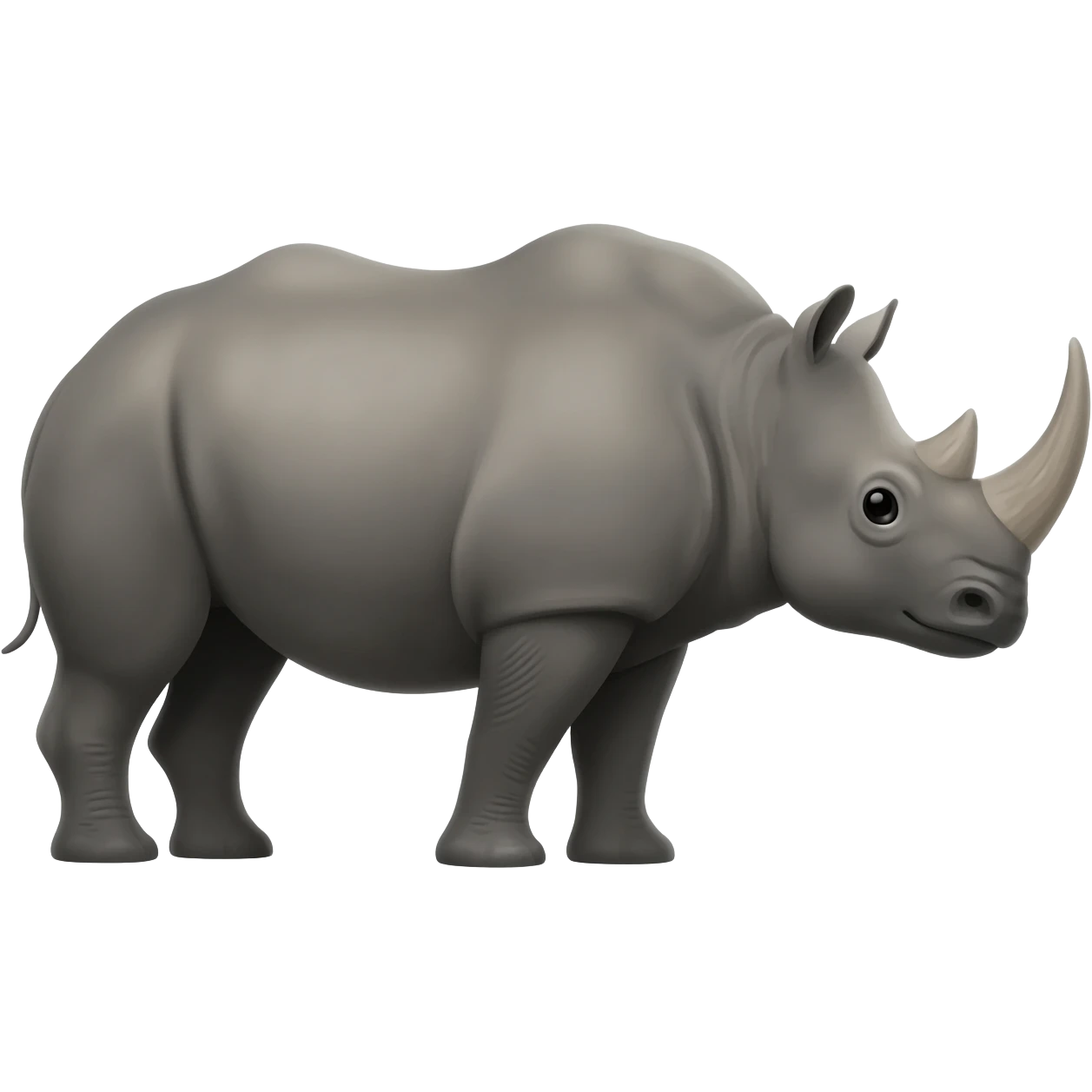 Indian rhino emoji