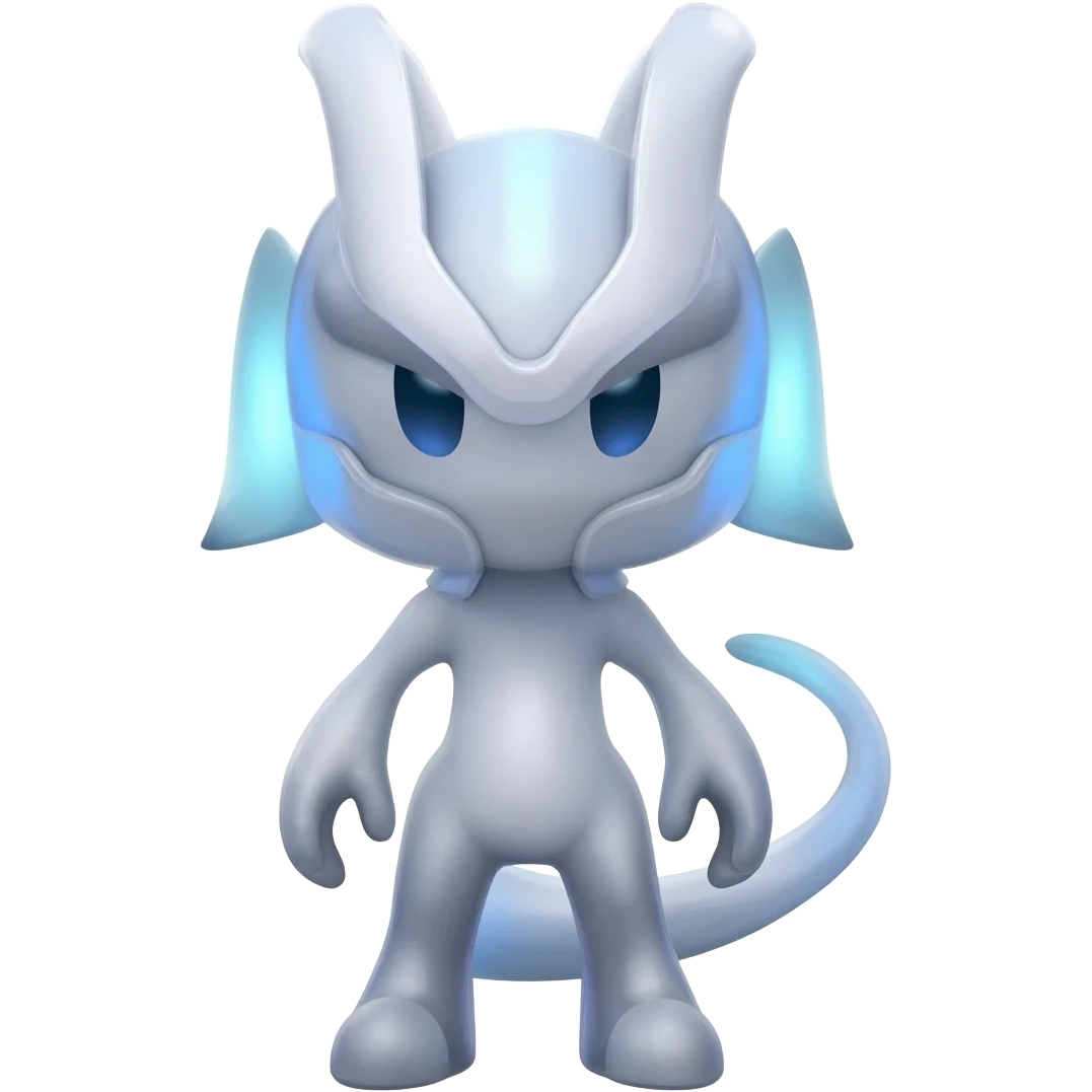Futuristic Ethereal Modern Fakémon-creature-hybrid Full Body emoji
