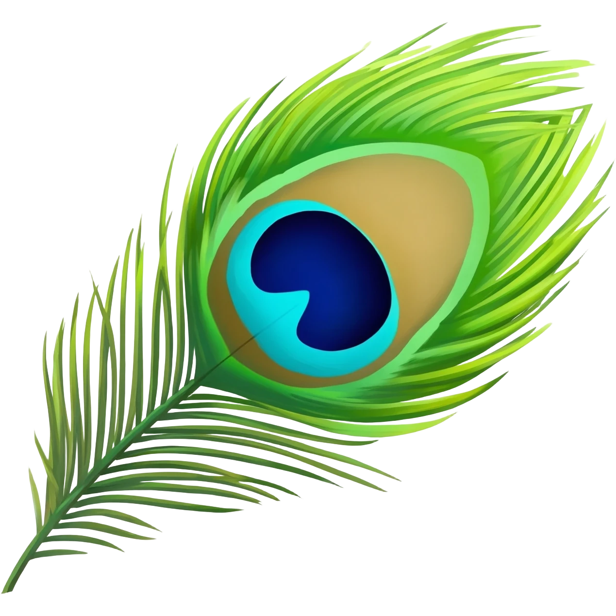 Peacock feathers emoji emoji