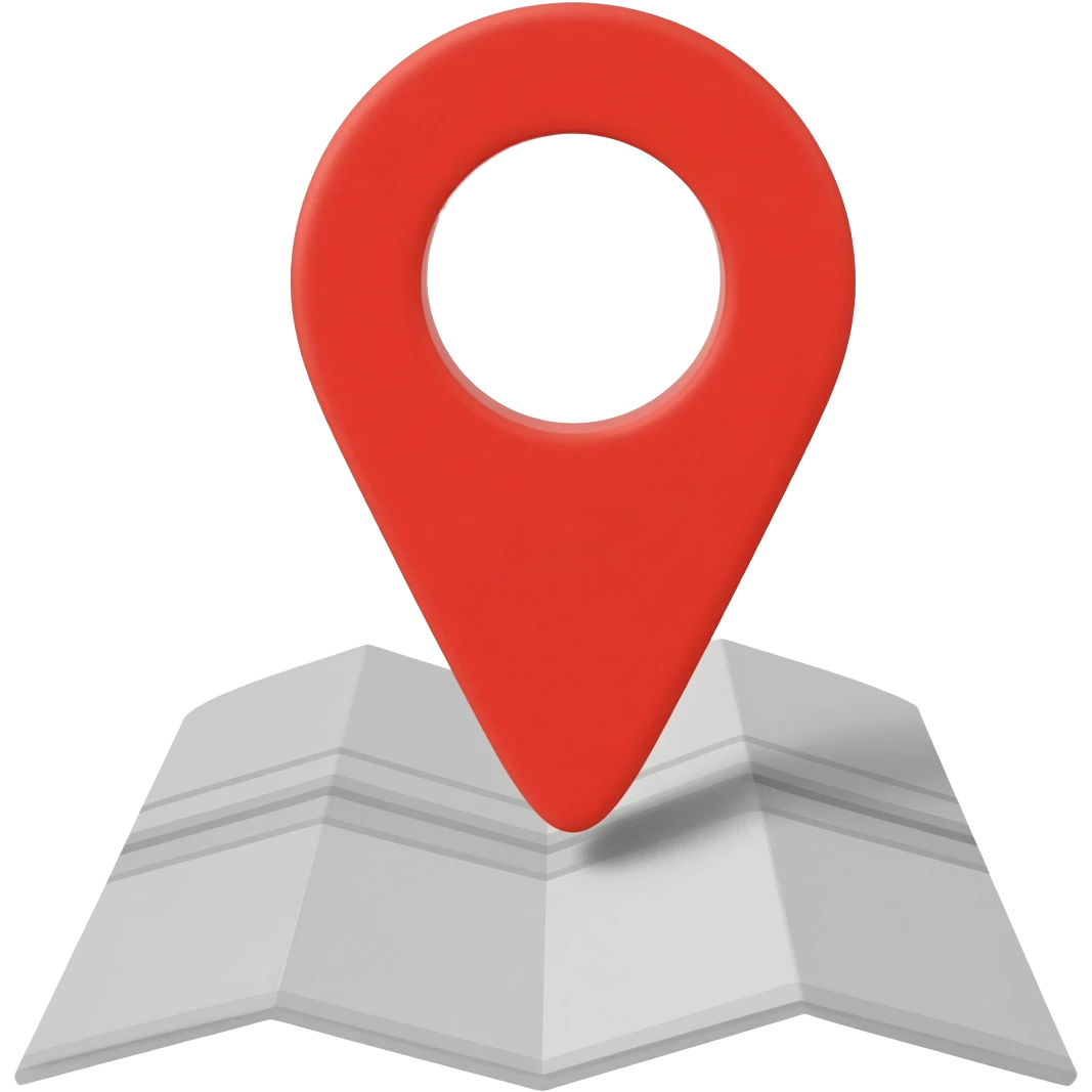 White Google maps emoji