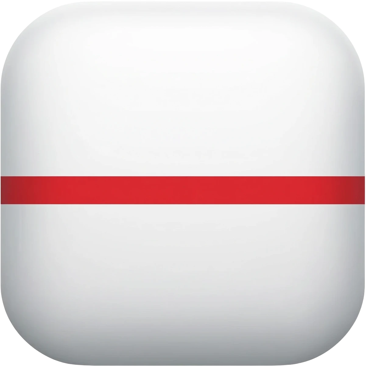 A white rectangle that's vertical and has a re emoji