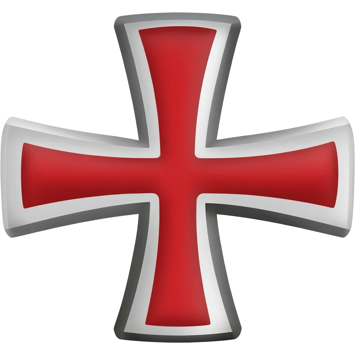 Knight templar cross emoji