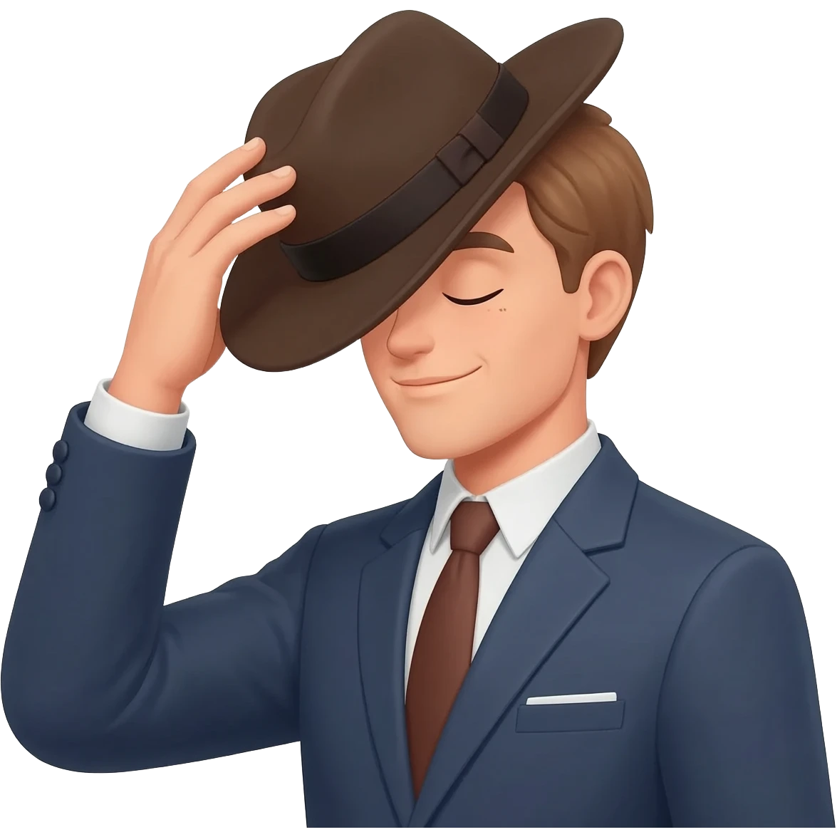 hats off to you emoji