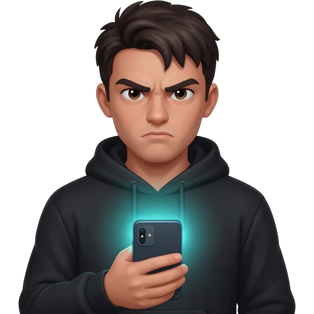 a cyberbullyer emoji