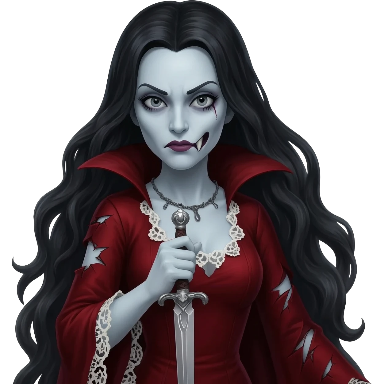 Countess Dracula from Horror Film Heroes & Villains emoji