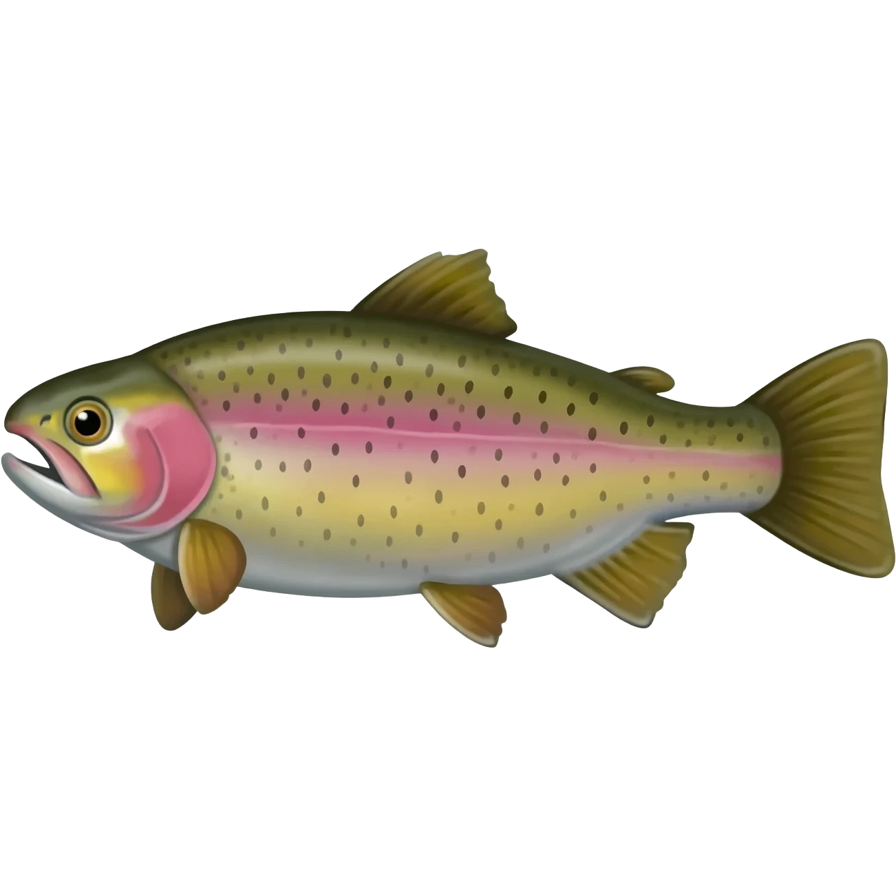 rainbow trout emoji