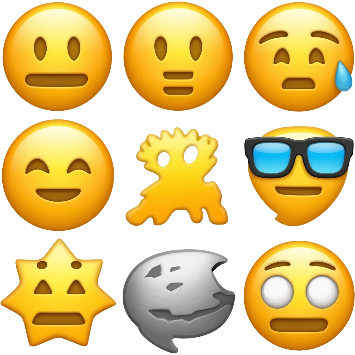 Zappy toons word related cartoon emojis emoji