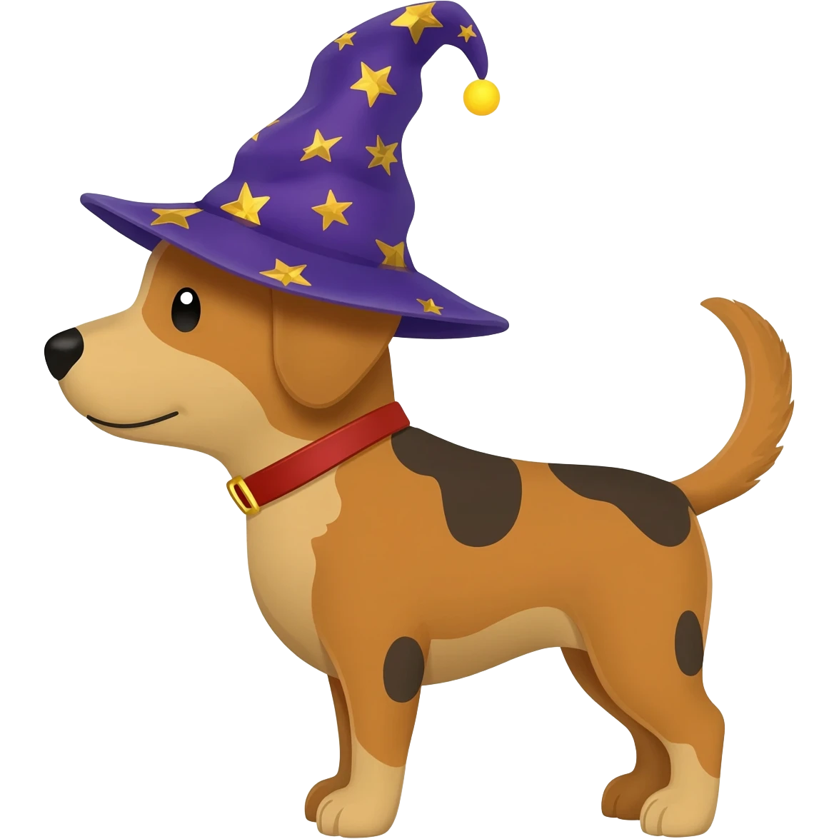 Dog wizard emoji