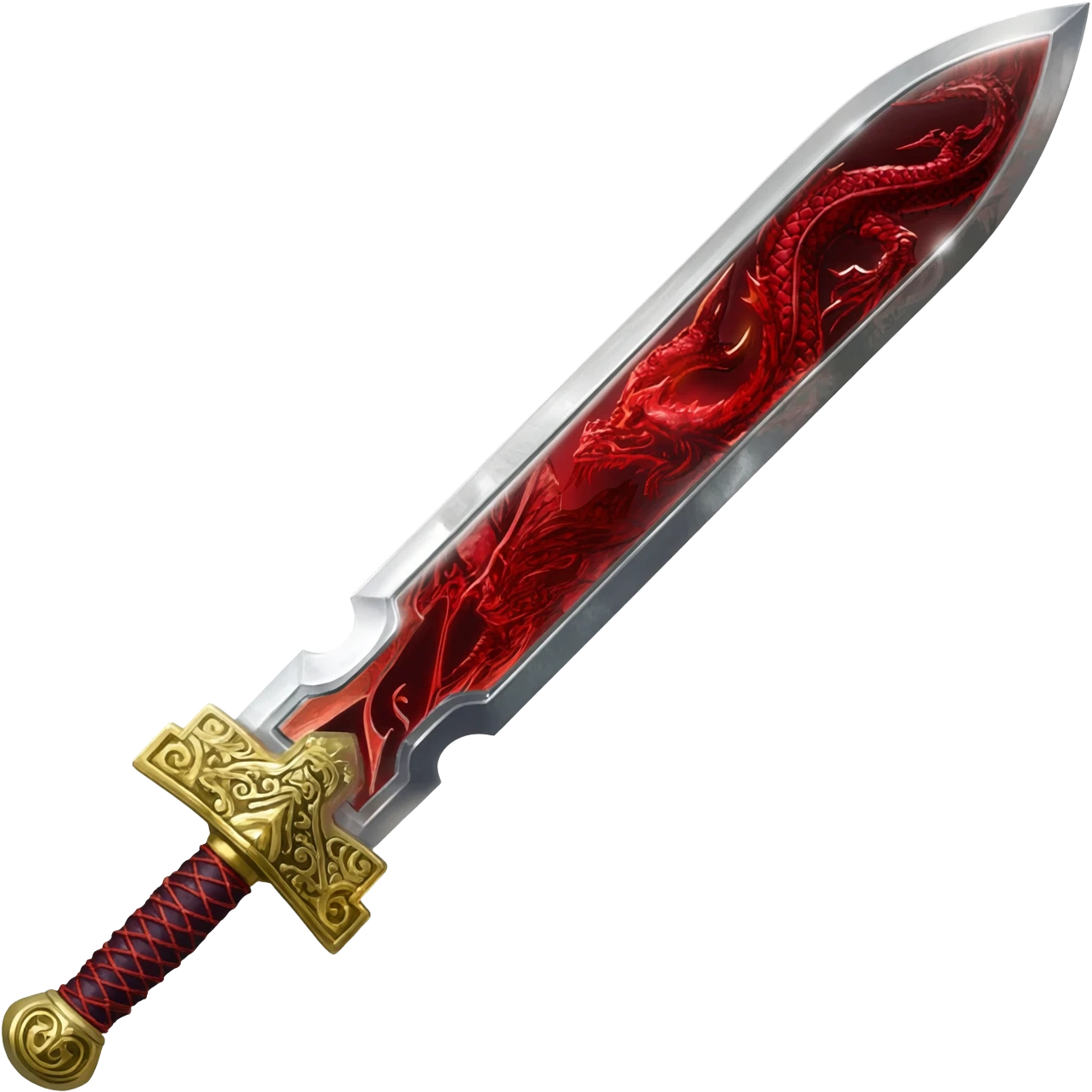 Dragon Slayer Sword emoji