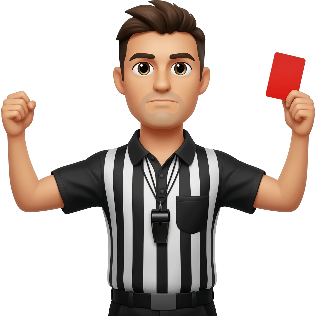 Argentinian referee red card emoji
