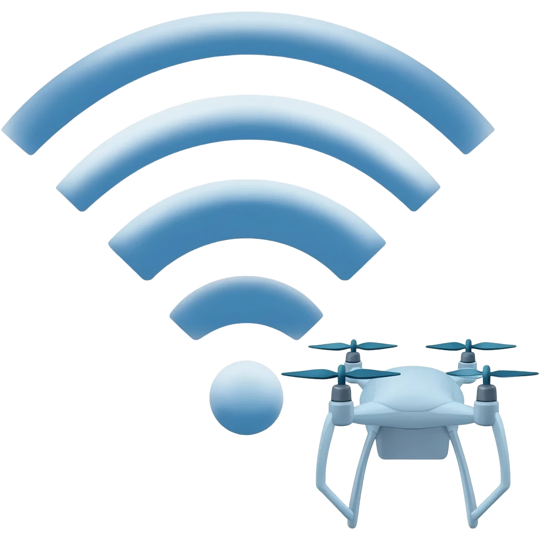 와이파이와 드론 emoji