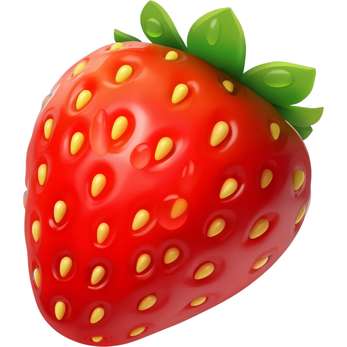 Cute strawberry emoji