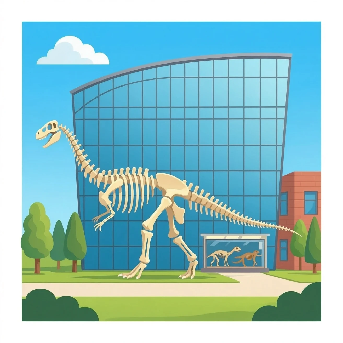 dinosaur museum emoji