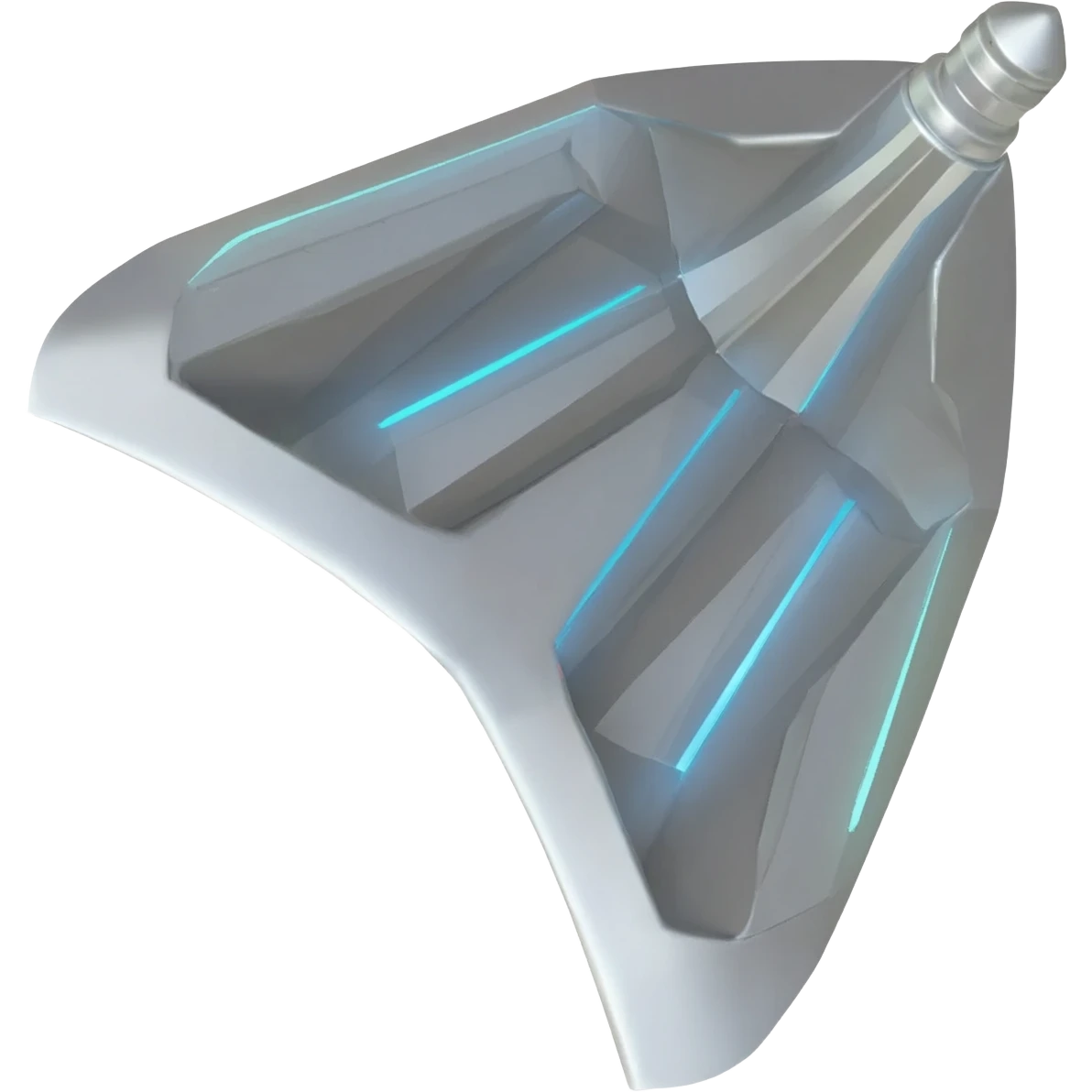 crea un Air Blade Guard Prop de color guard en 3d emoji