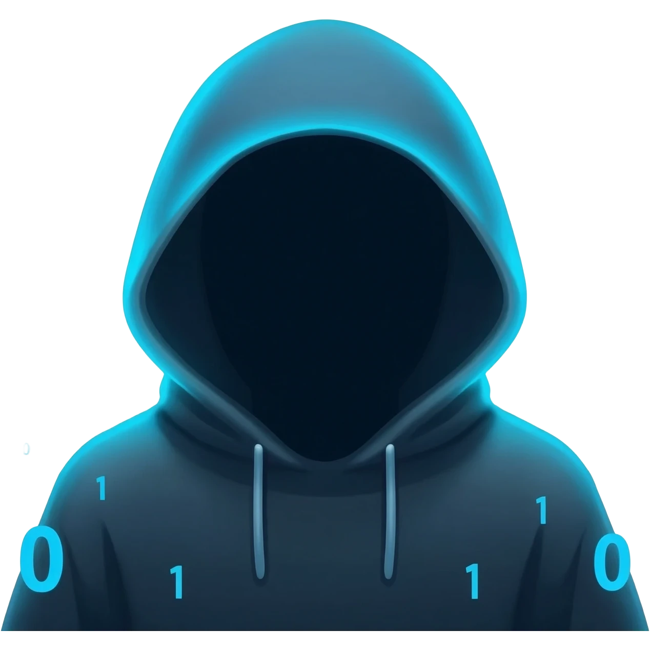 I need emoji for my new discord server, the name of the server is Zer0s and 0nes, I love the binary system and "hacker" look, like a guy with a hoodie, but it need not necessarily be. emoji