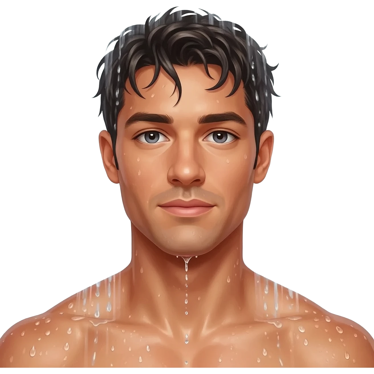 Benji Marshall under the shower emoji