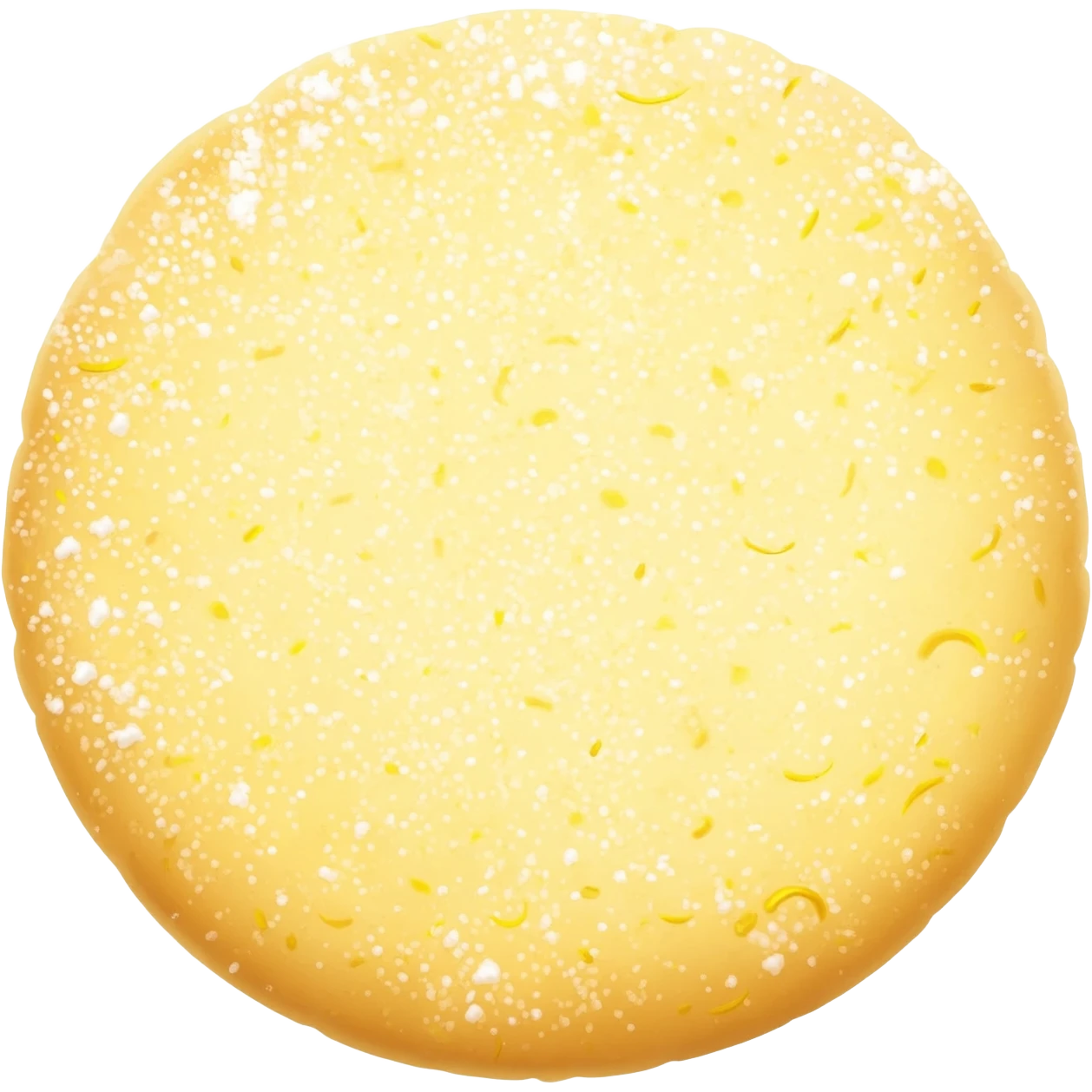 Lemon shortbread cookies emoji