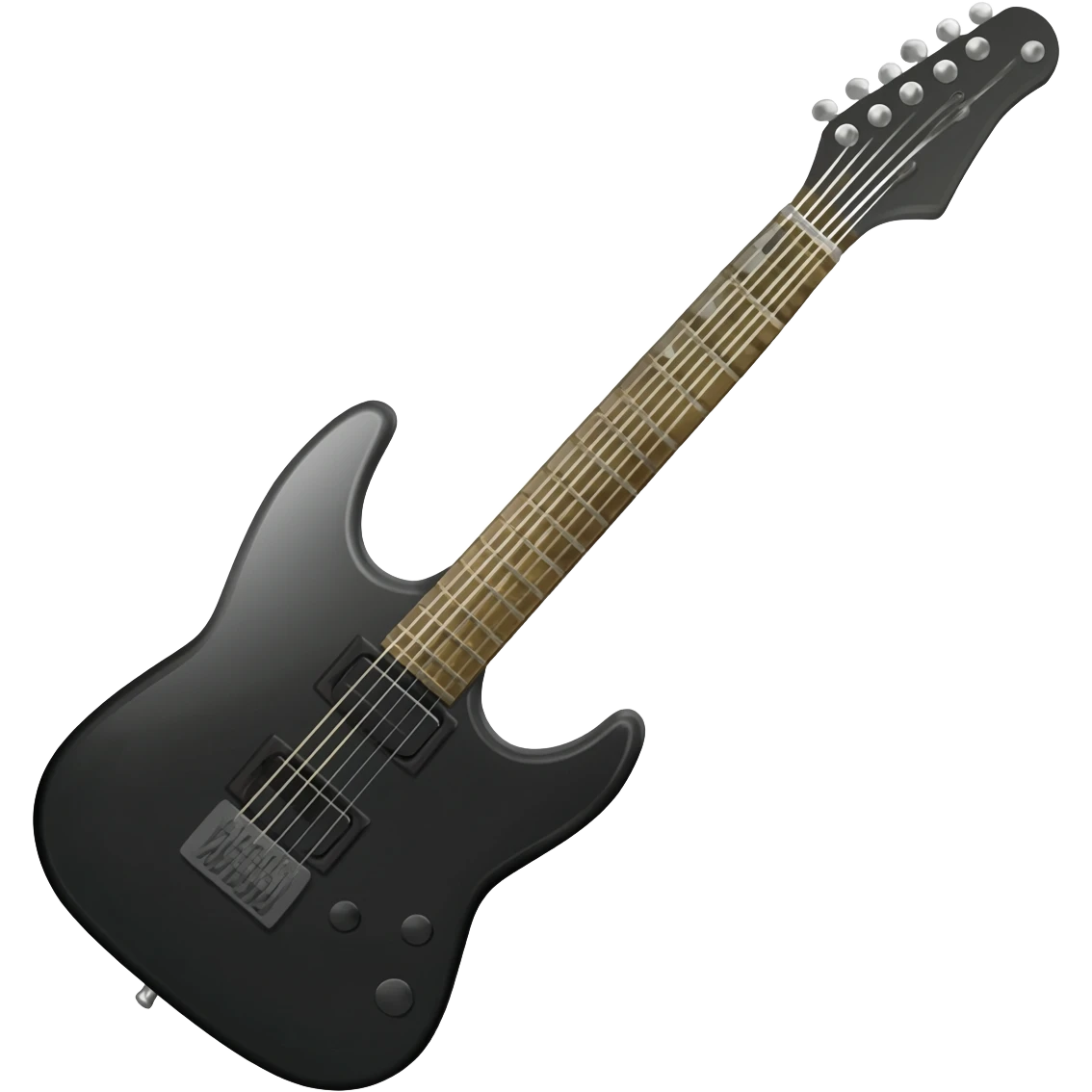 Black Electrickguitar emoji