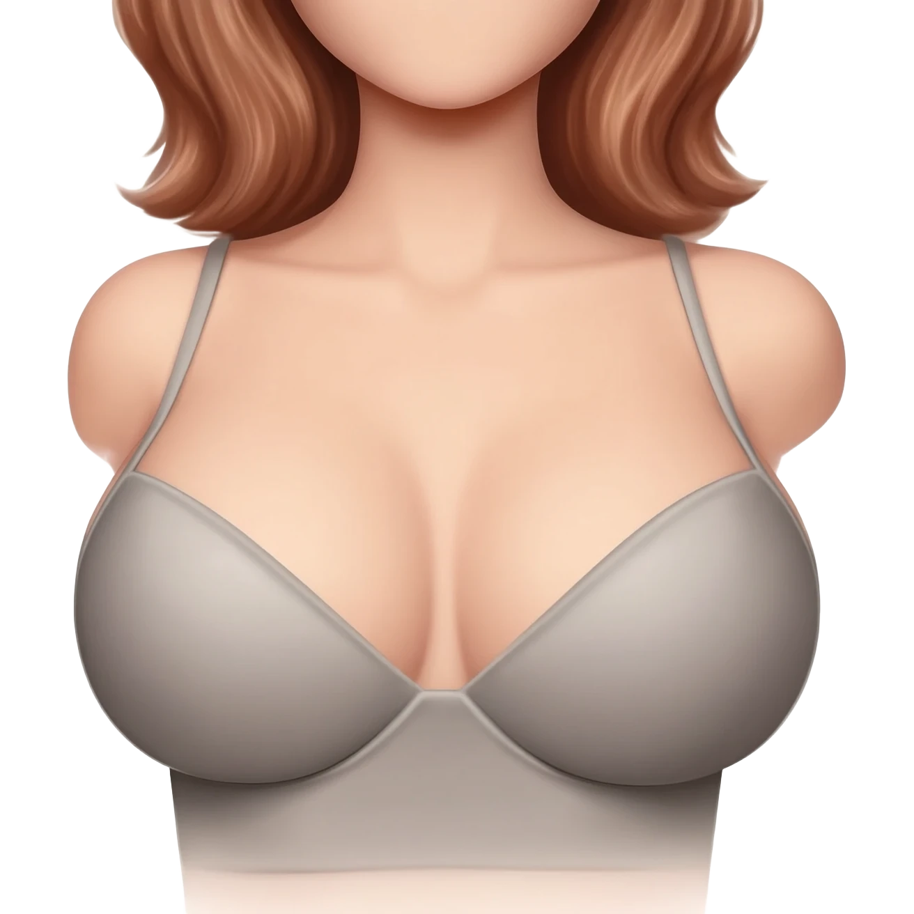 Very realistic sexy boobs emoji