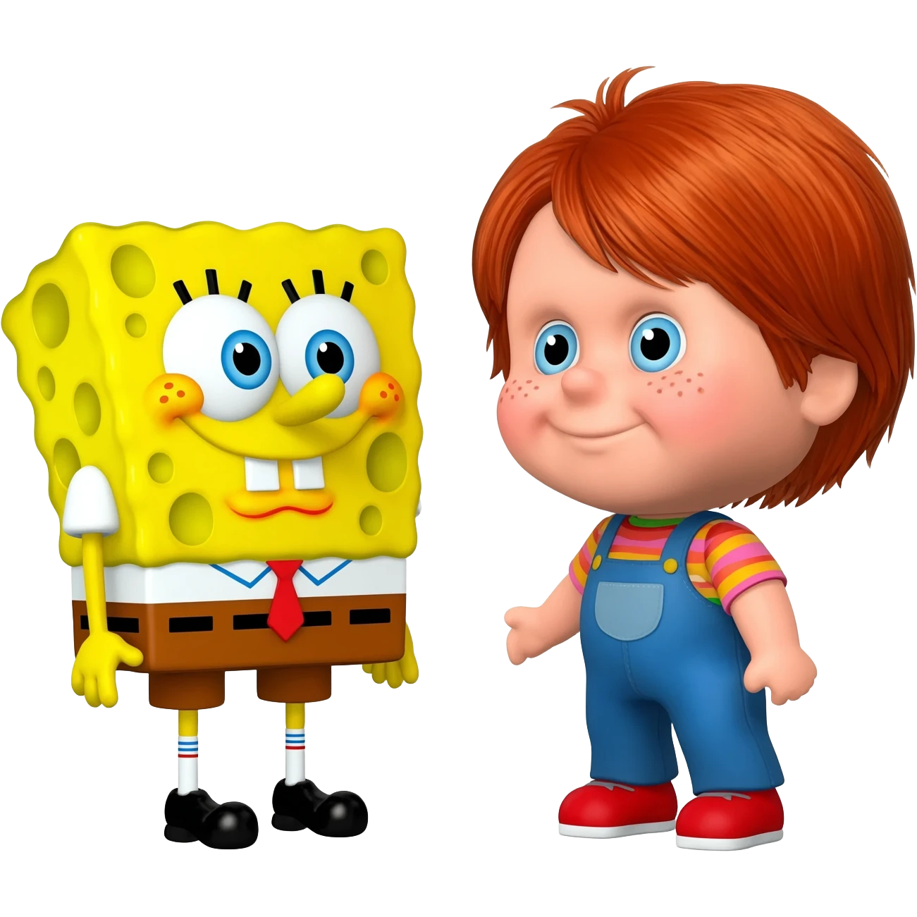 Chucky meets spongebob emoji