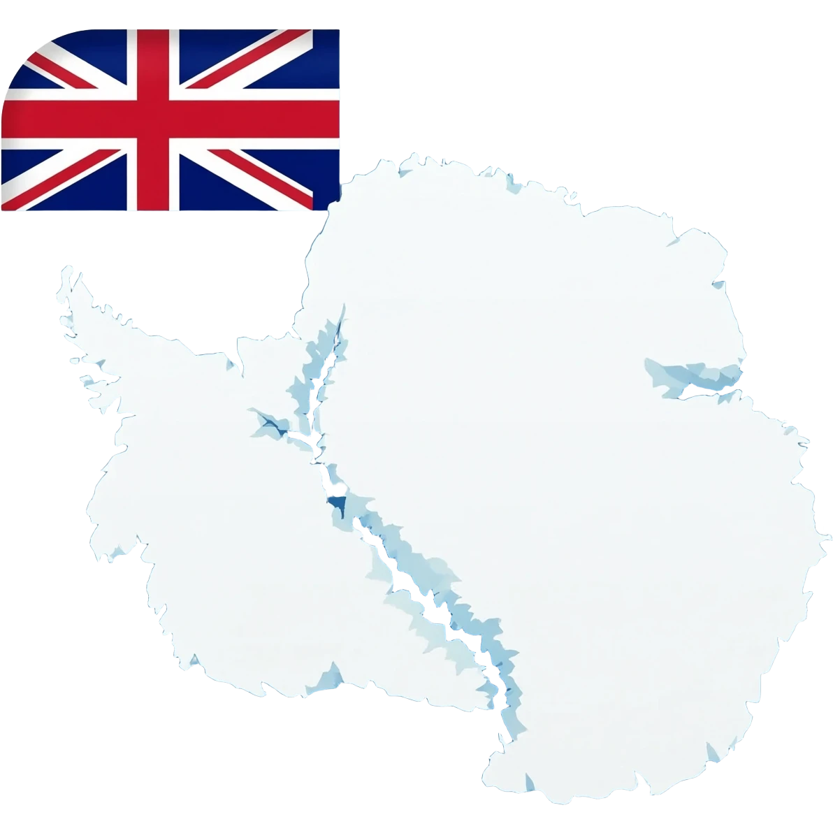 British Antartic Land Flag emoji