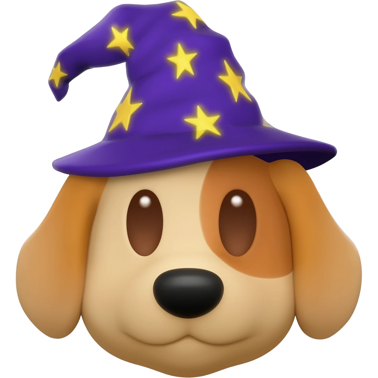 Dog wizard emoji