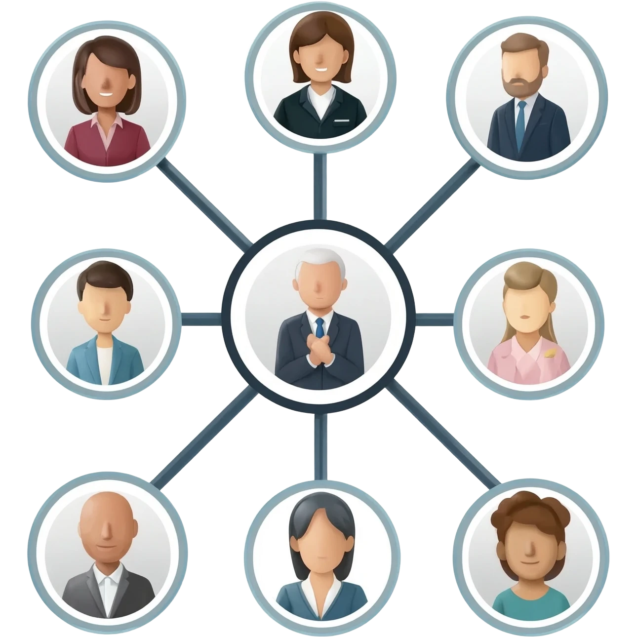 network bewteen the rich people emoji