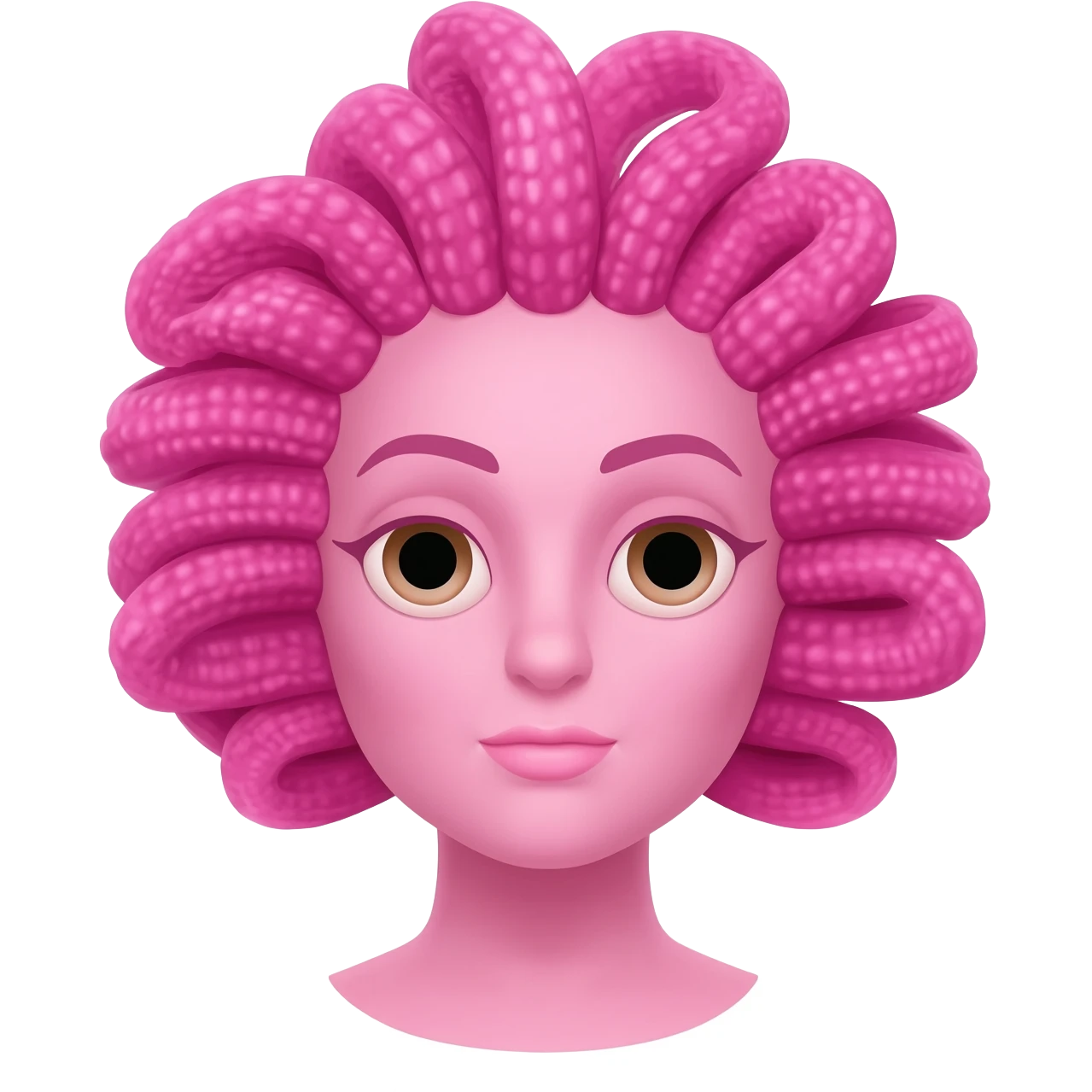 Medusa rosada emoji