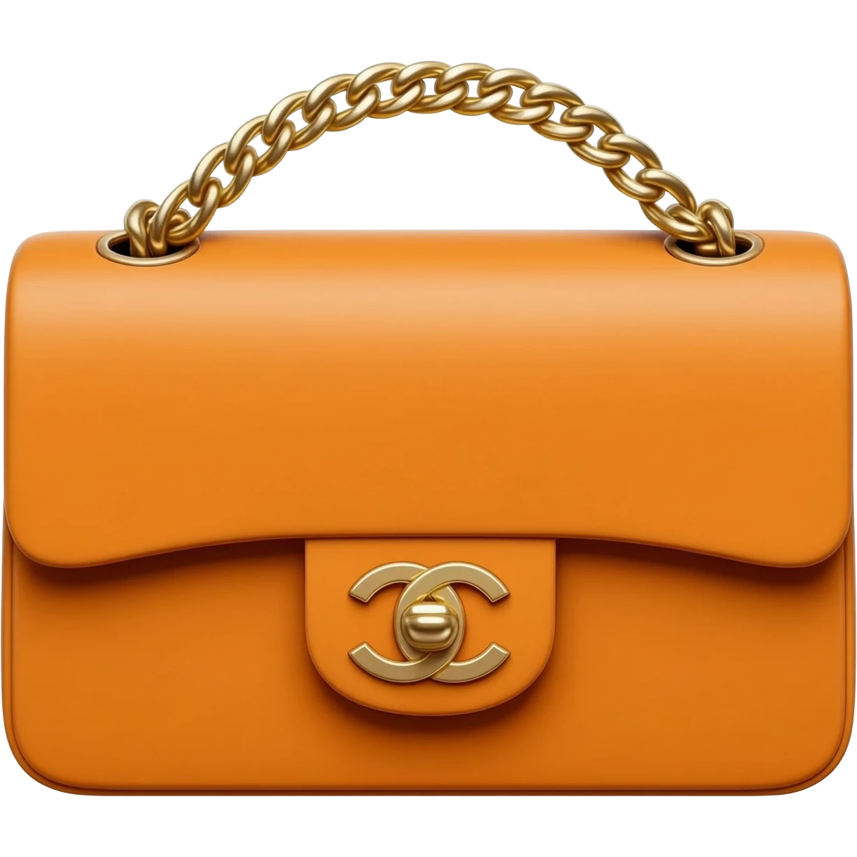 orange chanel bag emoji