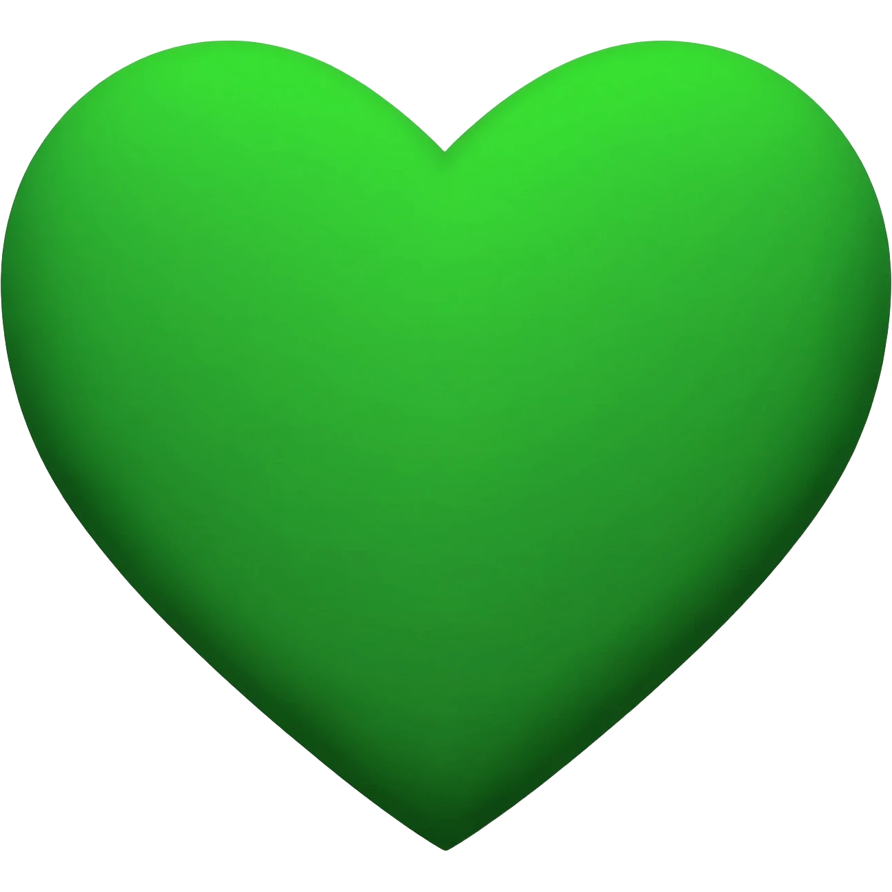 green heart emoji
