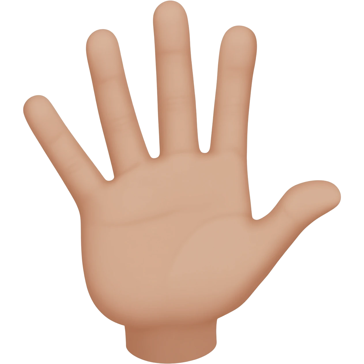 hand with 7 fingers emoji