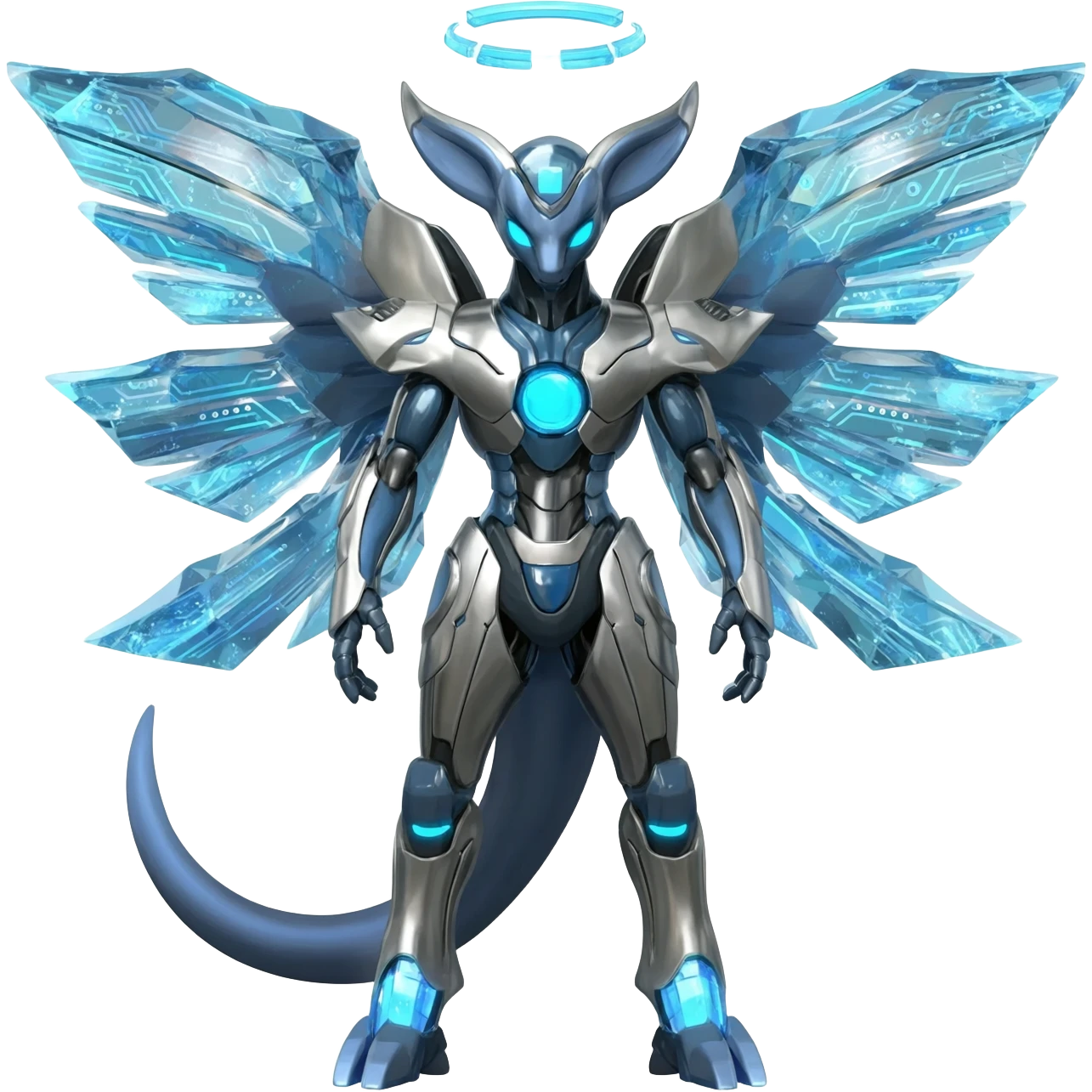 Futuristic Deoxys-Genesect-Lunala-ET-hybrid-fantasy-creature emoji